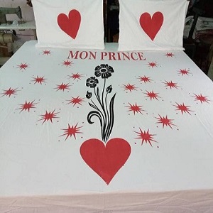 Drap dessin love